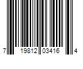 Barcode Image for UPC code 719812034164