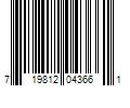 Barcode Image for UPC code 719812043661