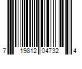 Barcode Image for UPC code 719812047324