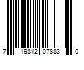 Barcode Image for UPC code 719812078830