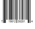 Barcode Image for UPC code 719812382814