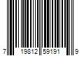 Barcode Image for UPC code 719812591919