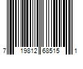 Barcode Image for UPC code 719812685151