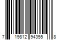 Barcode Image for UPC code 719812943558