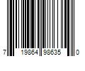 Barcode Image for UPC code 719864986350