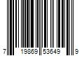 Barcode Image for UPC code 719869536499