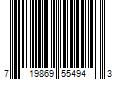 Barcode Image for UPC code 719869554943