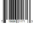 Barcode Image for UPC code 719886211713