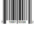 Barcode Image for UPC code 719961500862