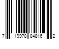 Barcode Image for UPC code 719978848162