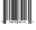 Barcode Image for UPC code 719978851131