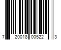 Barcode Image for UPC code 720018005223