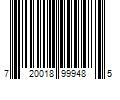 Barcode Image for UPC code 720018999485