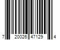 Barcode Image for UPC code 720026471294