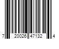 Barcode Image for UPC code 720026471324