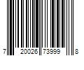 Barcode Image for UPC code 720026739998