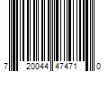 Barcode Image for UPC code 720044474710