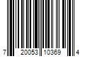 Barcode Image for UPC code 720053103694