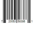 Barcode Image for UPC code 720053583861