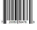 Barcode Image for UPC code 720053584769