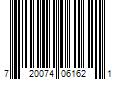 Barcode Image for UPC code 720074061621