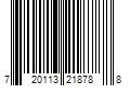 Barcode Image for UPC code 720113218788