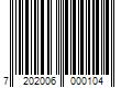 Barcode Image for UPC code 7202006000104