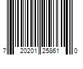 Barcode Image for UPC code 720201258610