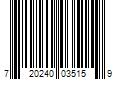 Barcode Image for UPC code 720240035159