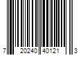 Barcode Image for UPC code 720240401213