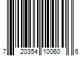 Barcode Image for UPC code 720354100606