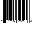 Barcode Image for UPC code 720354305056