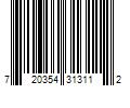 Barcode Image for UPC code 720354313112