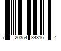 Barcode Image for UPC code 720354343164