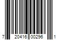 Barcode Image for UPC code 720416002961