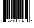 Barcode Image for UPC code 720467111209