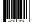 Barcode Image for UPC code 720467119137