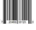 Barcode Image for UPC code 720468331200