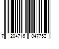 Barcode Image for UPC code 7204716047752