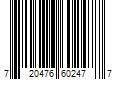 Barcode Image for UPC code 720476602477