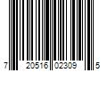 Barcode Image for UPC code 720516023095