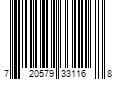 Barcode Image for UPC code 720579331168