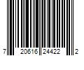 Barcode Image for UPC code 720616244222