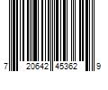 Barcode Image for UPC code 720642453629