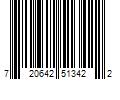 Barcode Image for UPC code 720642513422