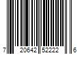 Barcode Image for UPC code 720642522226