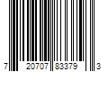 Barcode Image for UPC code 720707833793