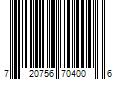 Barcode Image for UPC code 720756704006