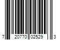 Barcode Image for UPC code 720770025293