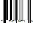 Barcode Image for UPC code 720802166710